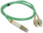 Patch cord MM OM3 LC-SC duplex 50/125 1.0m